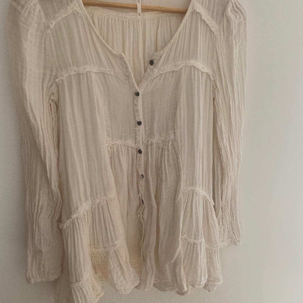 Free People boho blouse